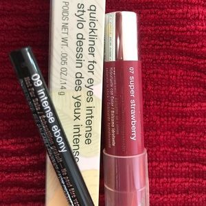 Clinique Essentials for lips and eyes